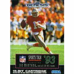 Sports Talk Football '93 Starring Joe Montana - Sega Genesis