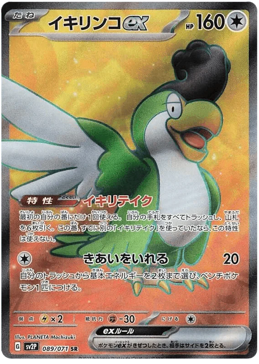 Squawkabilly ex (089/071) [Snow Hazard]