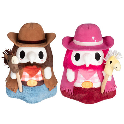 Squishable Cowboy Plague Doctor & Cowgirl Plague Nurse Set (Mini)