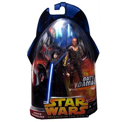 Anakin Skywalker Hasbro Star Wars Revenge of the Sith Battle Damage Action