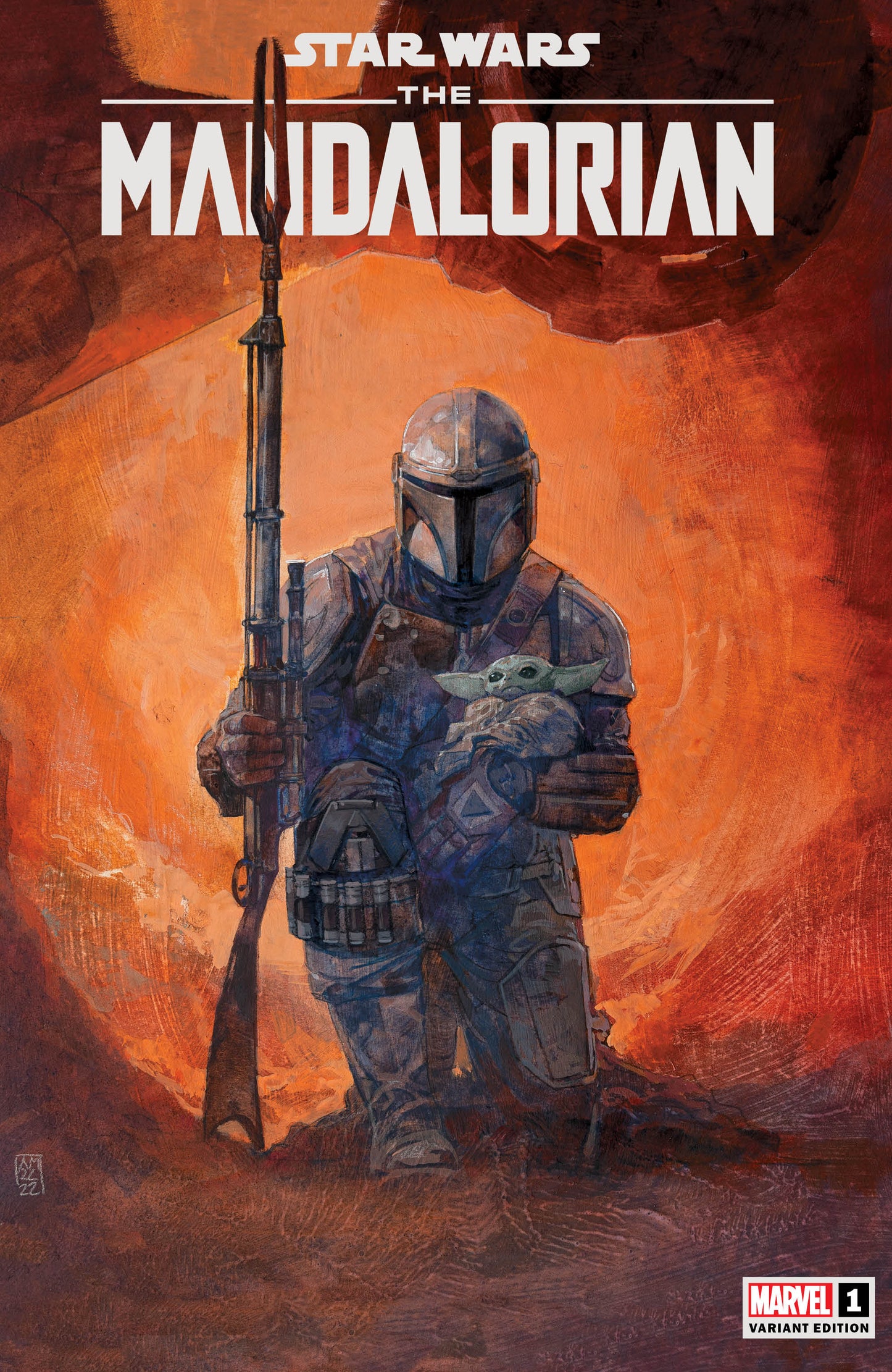 Star Wars Mandalorian #1 Alex Maleev Variant (07/13/2022) Marvel