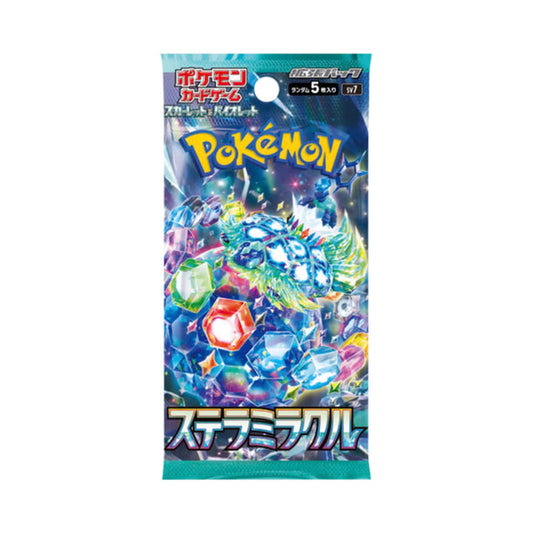 Pokémon TCG Japan - Stellar Miracle sv7 - Japanese Booster Pack (1 Booster Pack)