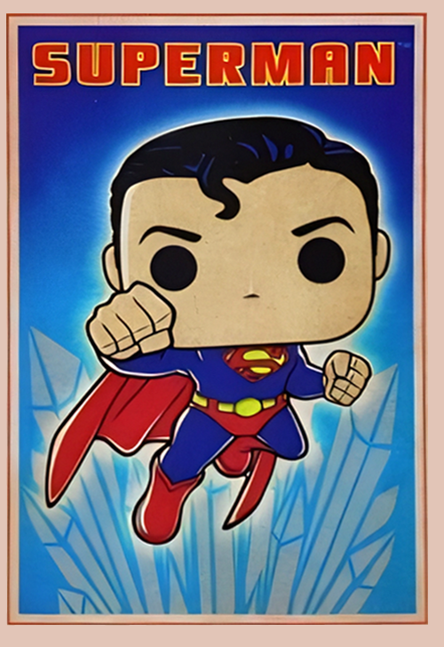 Funko: Stickers (DC), Superman