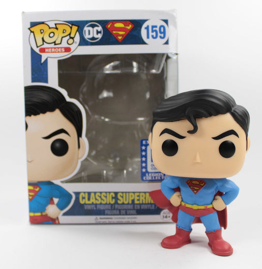 POP! Heroes: 159 DC Superman, Classic Superman Exclusive