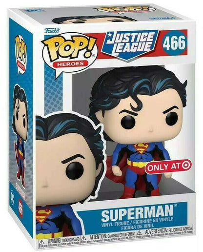 POP! Heroes: 466 Justice League, Superman Exclusive