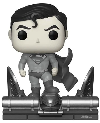 POP! Heroes (Super Deluxe): 278 Jim Lee, Superman (BW) Exclusive