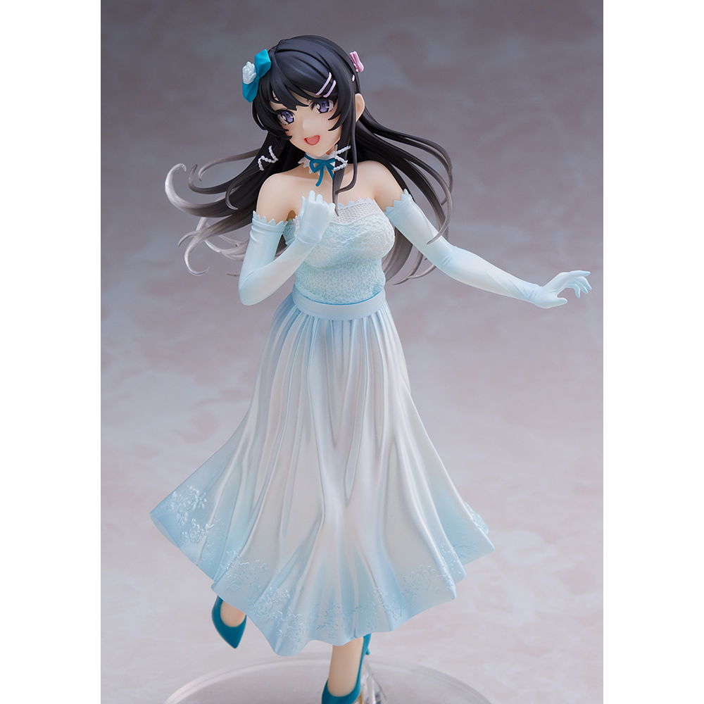 Taito: Rascal Does Not Dream of Bunny Girl Senpai - Mai Sakurajima (Party Dress) Coreful Figure