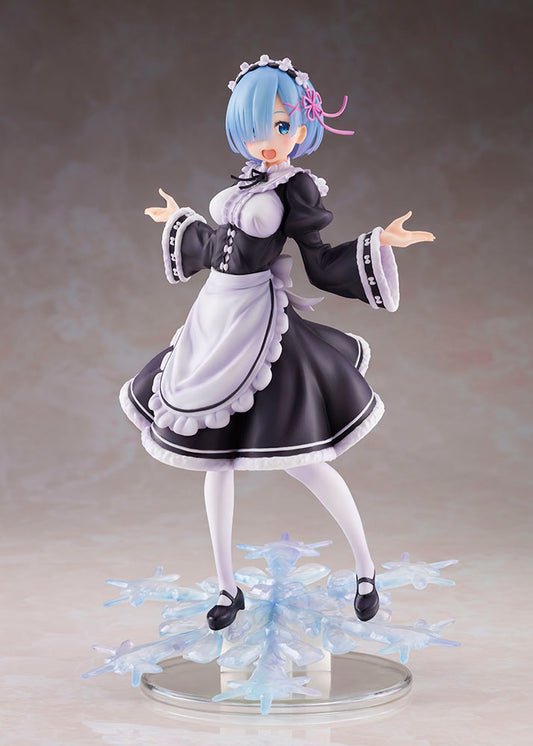 Re:Zero Starting Life in Another World AMP Figure - Rem (Winter Maid Ver.)