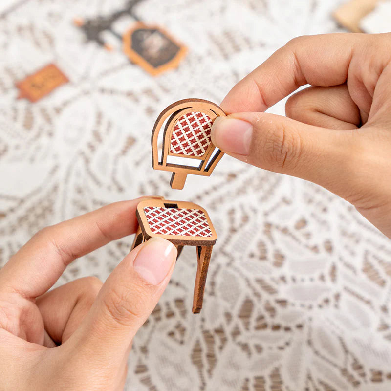 DIY Book Nook Shelf Insert Kit – Arcade Dating | Robotime Retro Miniature Diorama