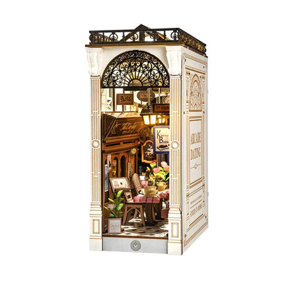 DIY Book Nook Shelf Insert Kit – Arcade Dating | Robotime Retro Miniature Diorama