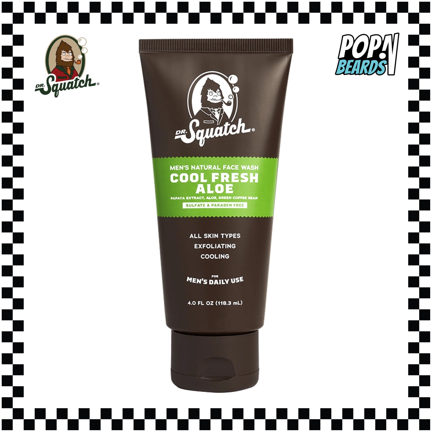 Dr. Squatch: Face Wash, Cool Fresh Aloe