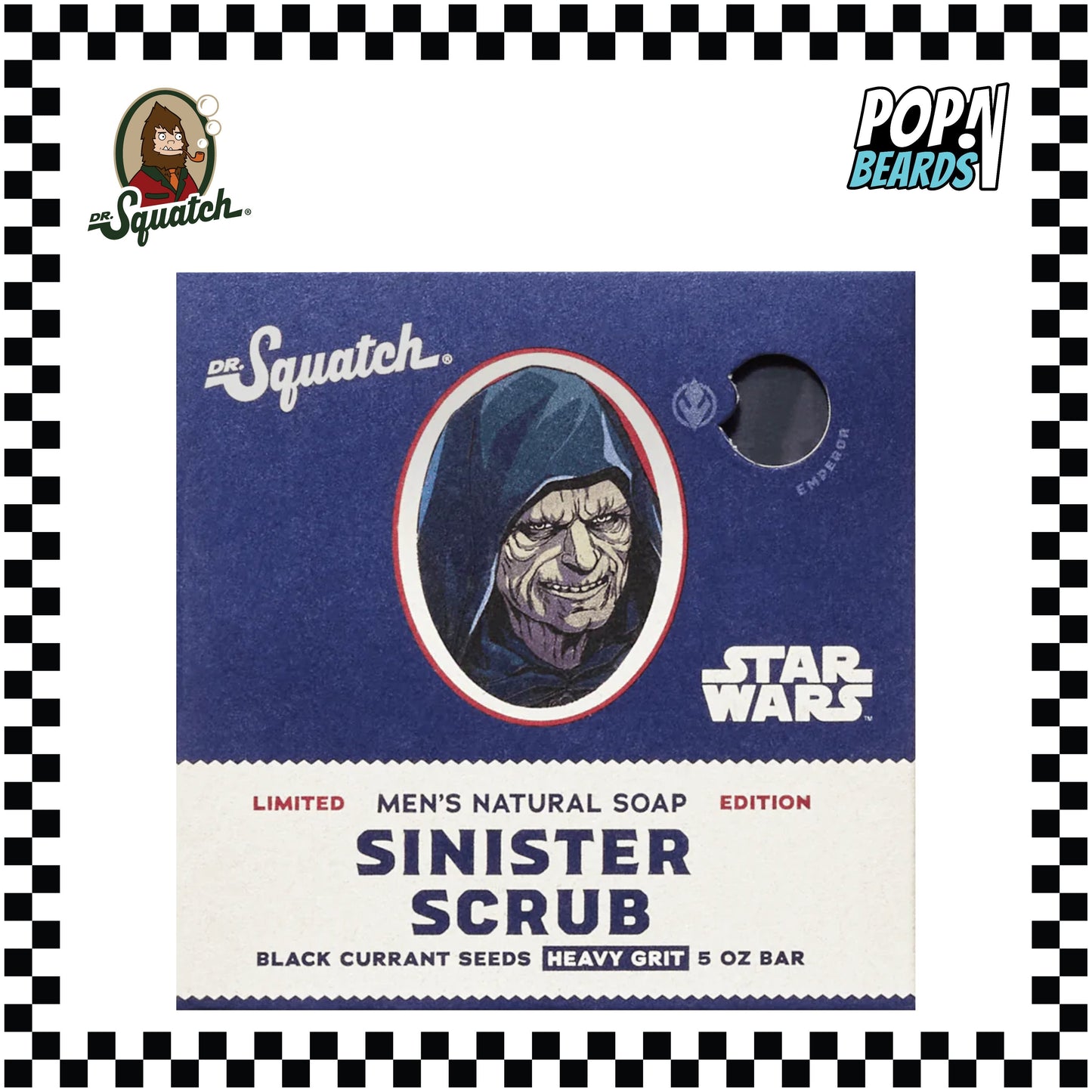 Dr. Squatch: Bar Soap, Star Wars (Sinister Scrub)