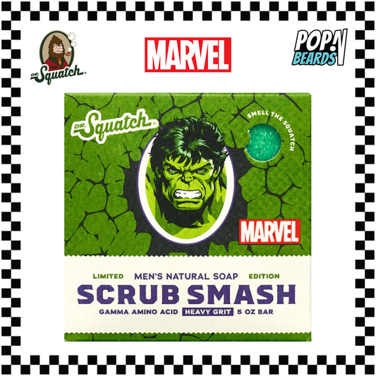 Dr. Squatch: Bar Soap, Marvel (Scrub Smash)
