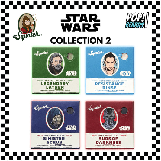 Dr. Squatch: Bar Soap, Star Wars (S2) (4-PK)