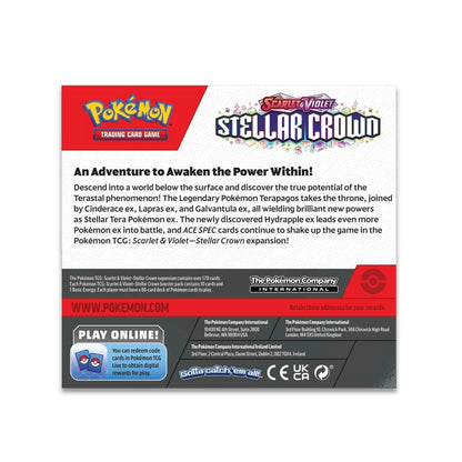 Pokemon TCG Scarlet & Violet Stellar Crown Booster Box - 36 Packs