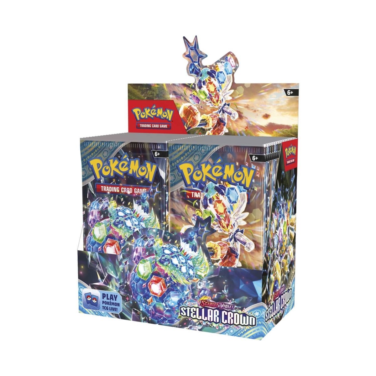 Pokemon TCG Scarlet & Violet Stellar Crown Booster Box - 36 Packs