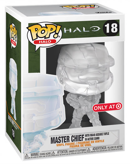 POP! Halo: 18 Halo, Master Chief (MA40 Rifle) (Camo) (TR) Exclusive