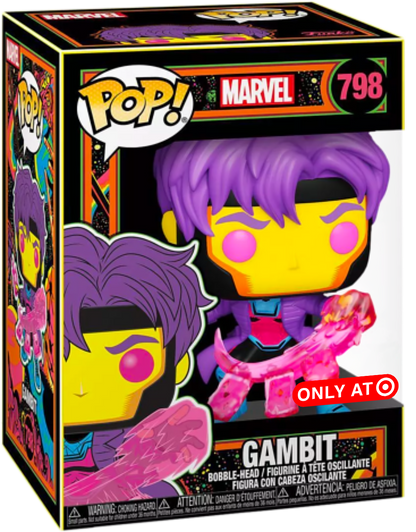 POP! Marvel: 798 Gambit (BL) Exclusive