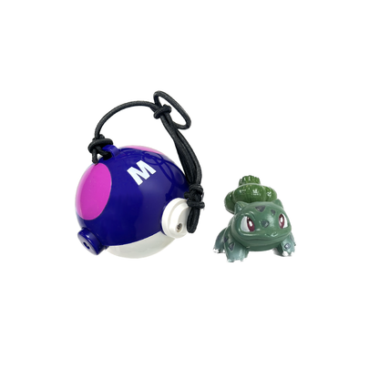 TOMY: Pokemon Monster Collection - Master Ball and Bulbasaur Figure #MB-3