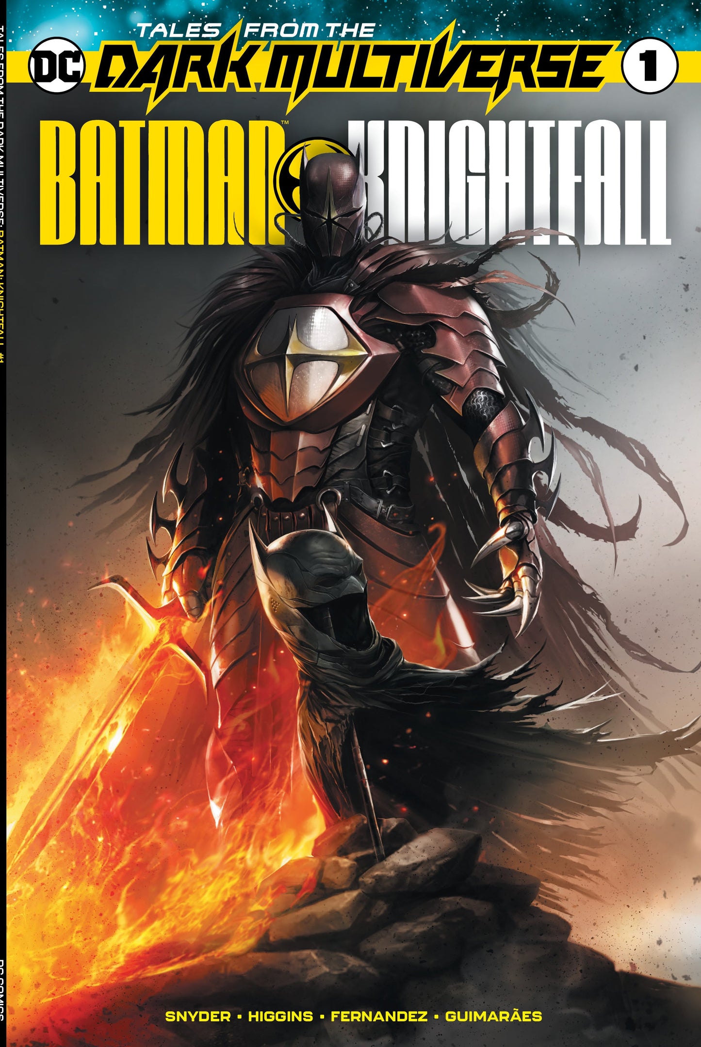 TALES FROM THE DARK MULTIVERSE BATMAN KNIGHTFALL #1 Francesco Mattina Azrael Variant (10/16/2019) DC