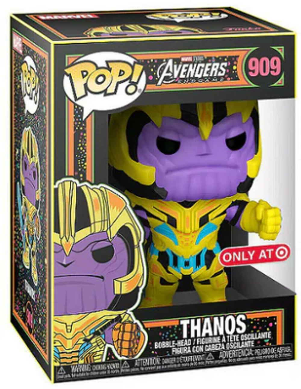 POP! Marvel: 909 Thanos (BL) Exclusive