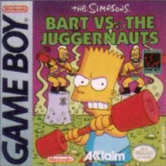 The Simpsons Bart Vs The Juggernauts - Nintendo GameBoy