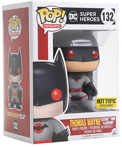 POP! Heroes: 132 DC Super Heroes, Thomas Wayne (Flashpoint) Exclusive