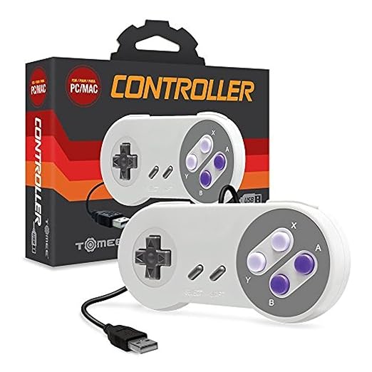 Tomee SNES USB Controller for PC / Mac
