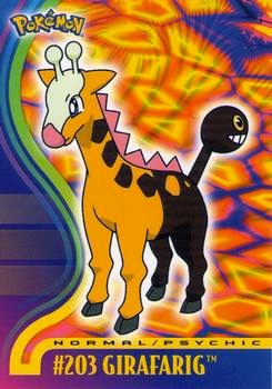 Girafarig (203) [Topps Pokemon Johto Series 1]