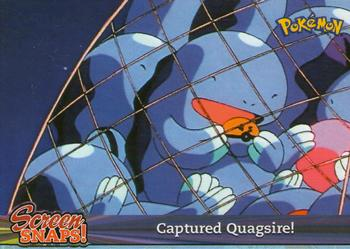 Captured Quagsire! (SNAP 21) [Topps Pokemon Johto Series 1]