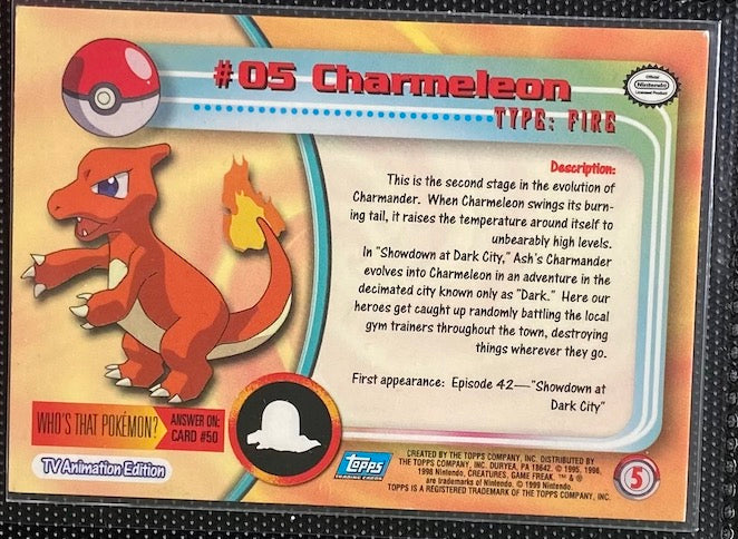 Charmeleon (05) [Topps TV Animation Edition Series 1 (Second Print)]