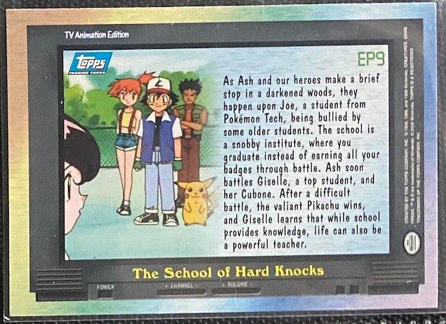 EP9 The School of Hard Knocks (EP9) [Topps TV Animation Edition Series 2]