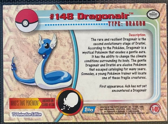 Dragonair (148) [Topps TV Animation Edition Series 3]