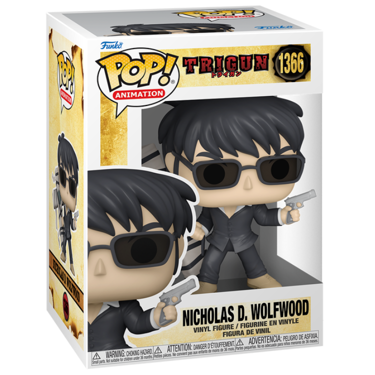 POP! Animation: 1366 Trigun, Nicholas D. Wolfwood