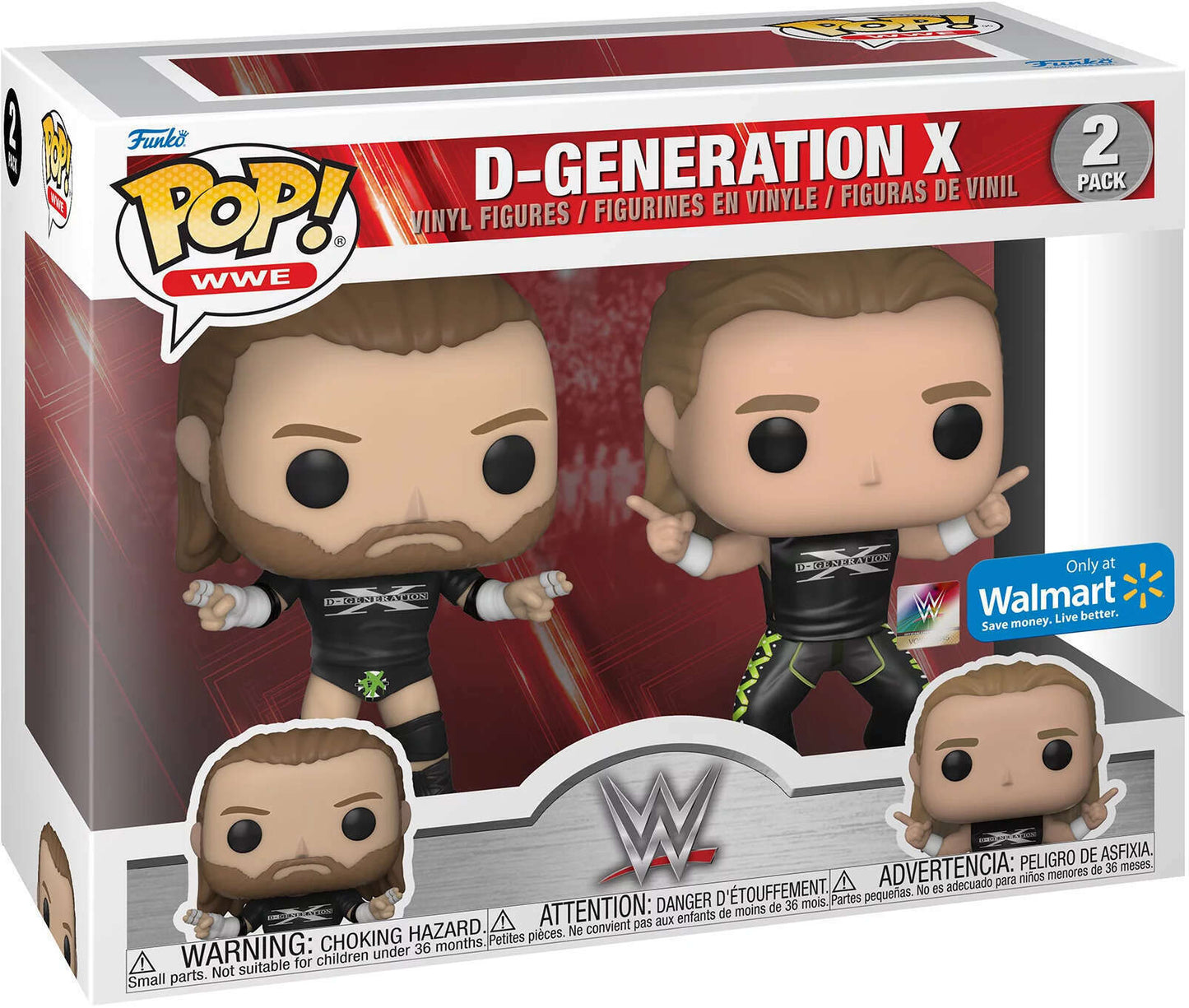 POP! WWE: WWE, D-Generation X (2-PK) Exclusive