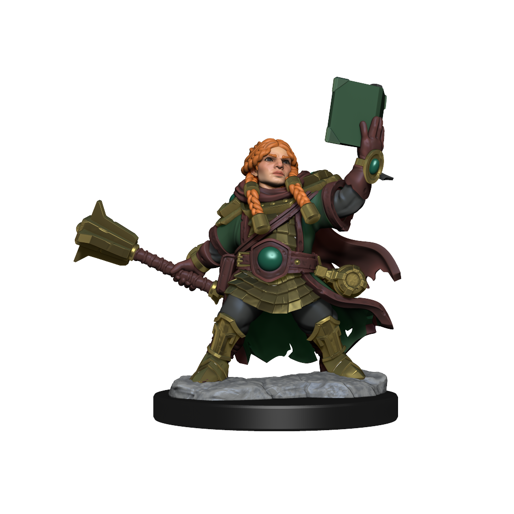 D&D: Frameworks - Dwarf Cleric Female