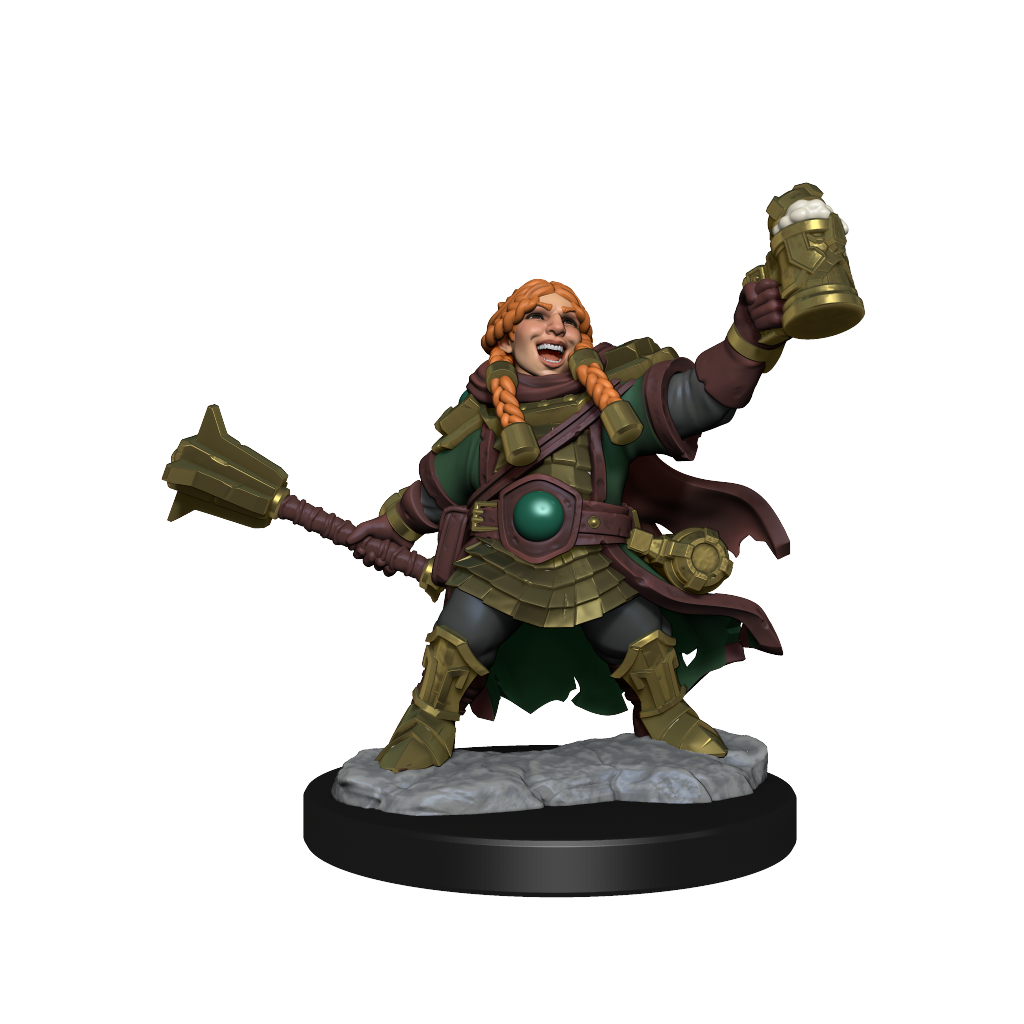 D&D: Frameworks - Dwarf Cleric Female