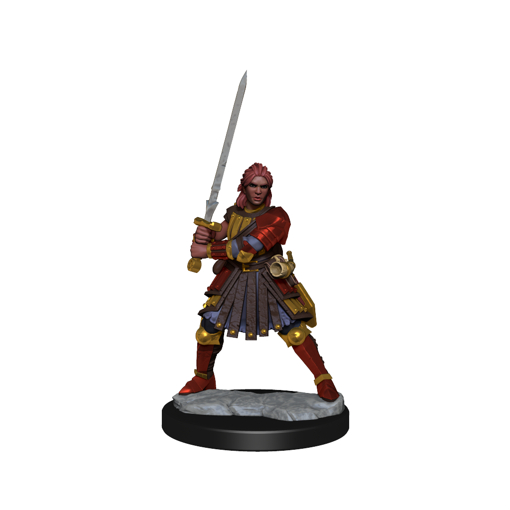 D&D: Frameworks - Human Fighter Female