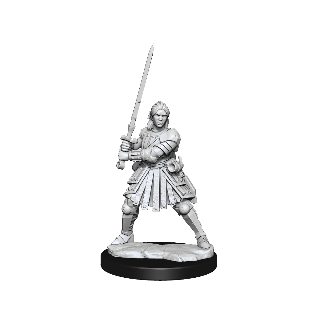 D&D: Frameworks - Human Fighter Female