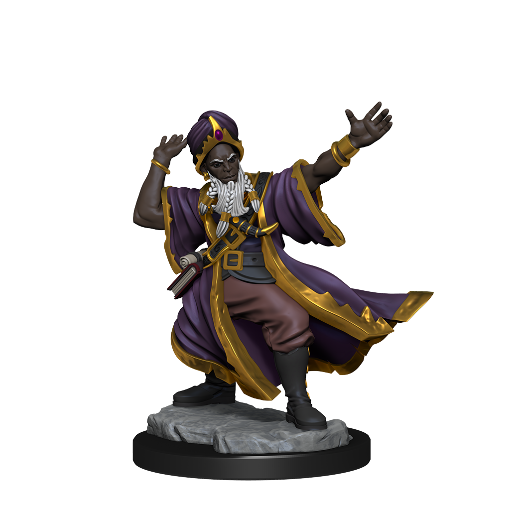 D&D: Frameworks - Human Wizard Male