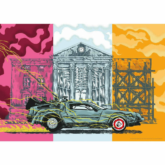 Back to the Future "Save the Clock Tower!" Limited Edition Commemorative Print