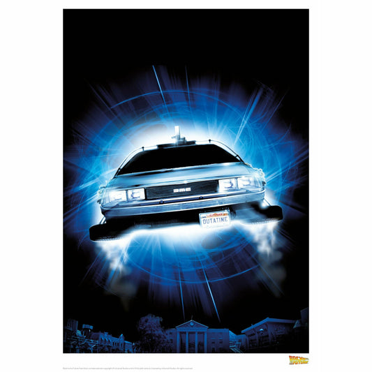 Back to the Future "Flash Forward" Limited Edition Commemorative Print