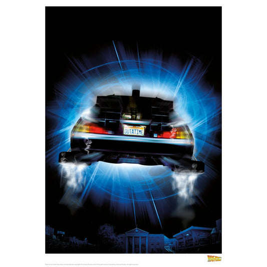 Back to the Future "Flash Back" Limited Edition Commemorative Print