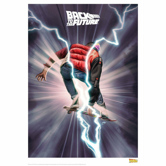 Back to the Future "Hang Time" Limited Edition Commemorative Print