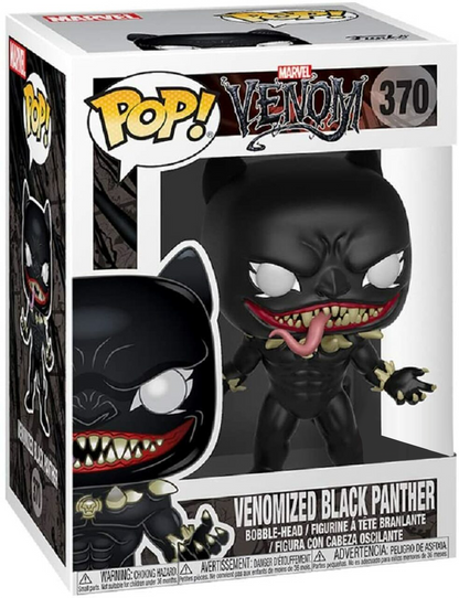 POP! Marvel: 370 Venom, Venomized Black Panther Exclusive