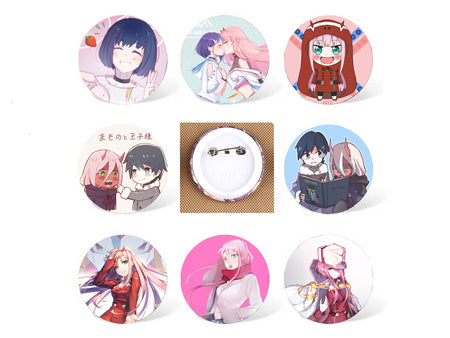 Darling in the Franxx Plastic Button Badge (1 Badge)
