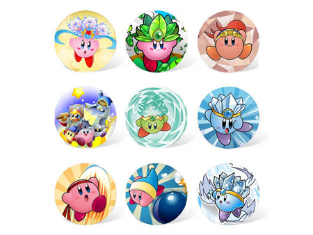 Kirby Plastic Button Badge (1 Badge)
