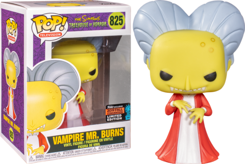 POP! Television: 825 The Simpsons, Vampire Mr. Burns Exclusive