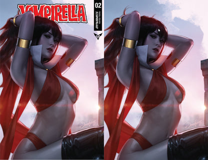 VAMPIRELLA #2 Jeehyung Lee Variant Trade + Virgin Options (08/21/2019) DYNAMITE