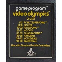 Video Olympics [Text Label] - Atari 2600